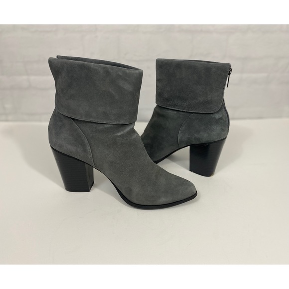 Alfani Gray Suede Boots Size 10 - Picture 2 of 7